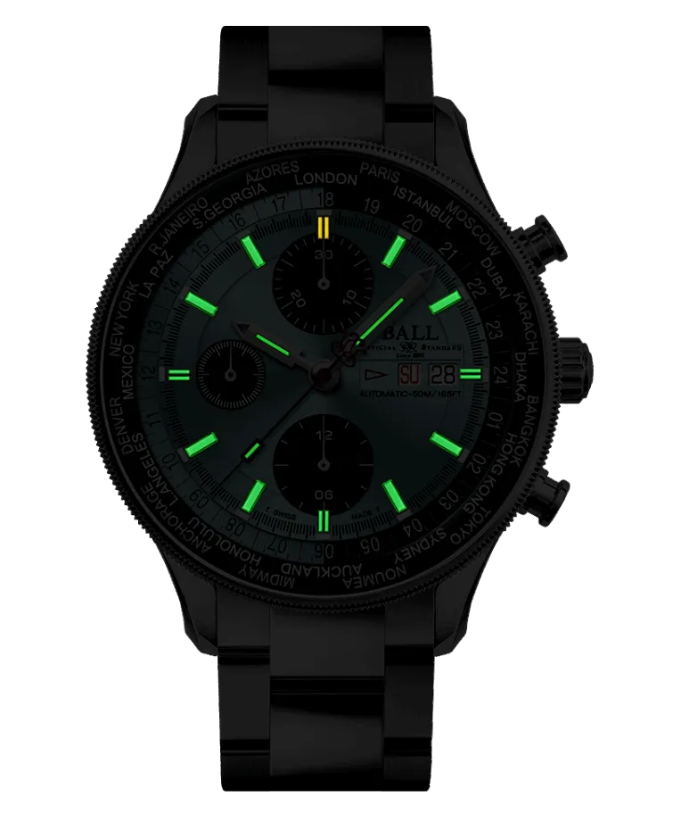BALL Engineer II Navigator World Time Chronograph (44mm) CM3388D-S1-IBEBE