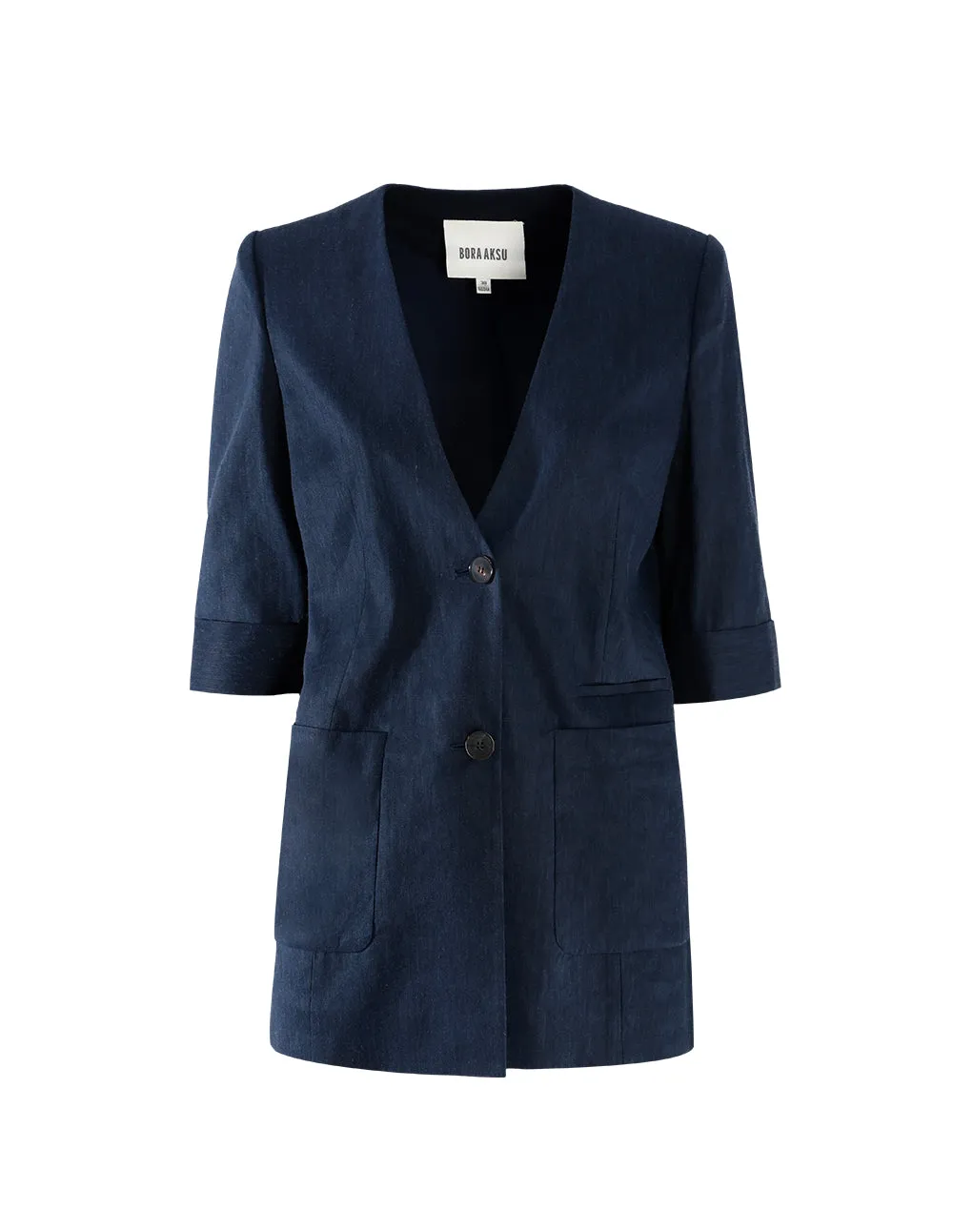 BORA AKSU Navy blue blazer