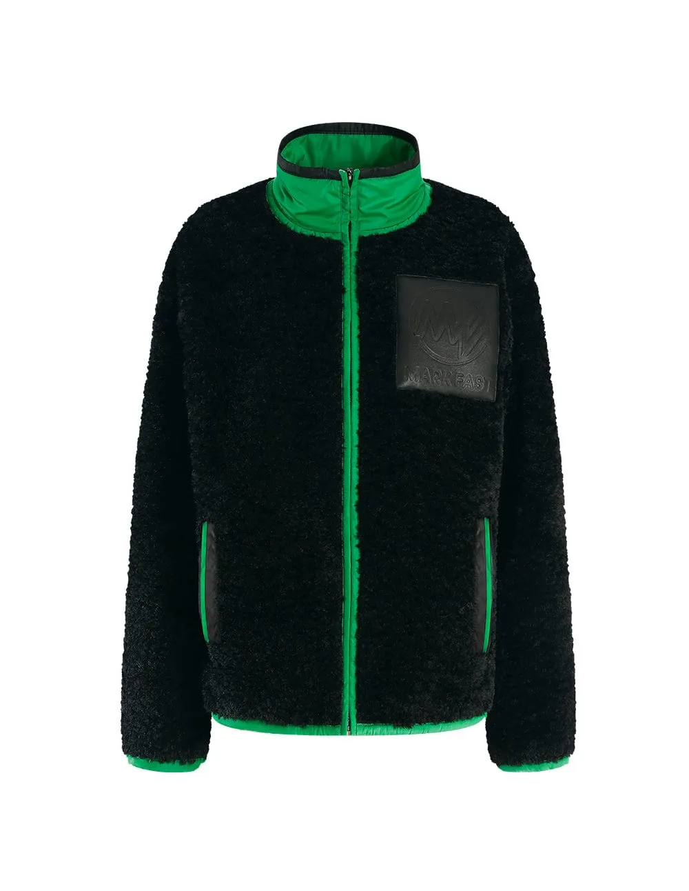 Couple Dress Show With The Same Eco-Friendly Fur Jacket