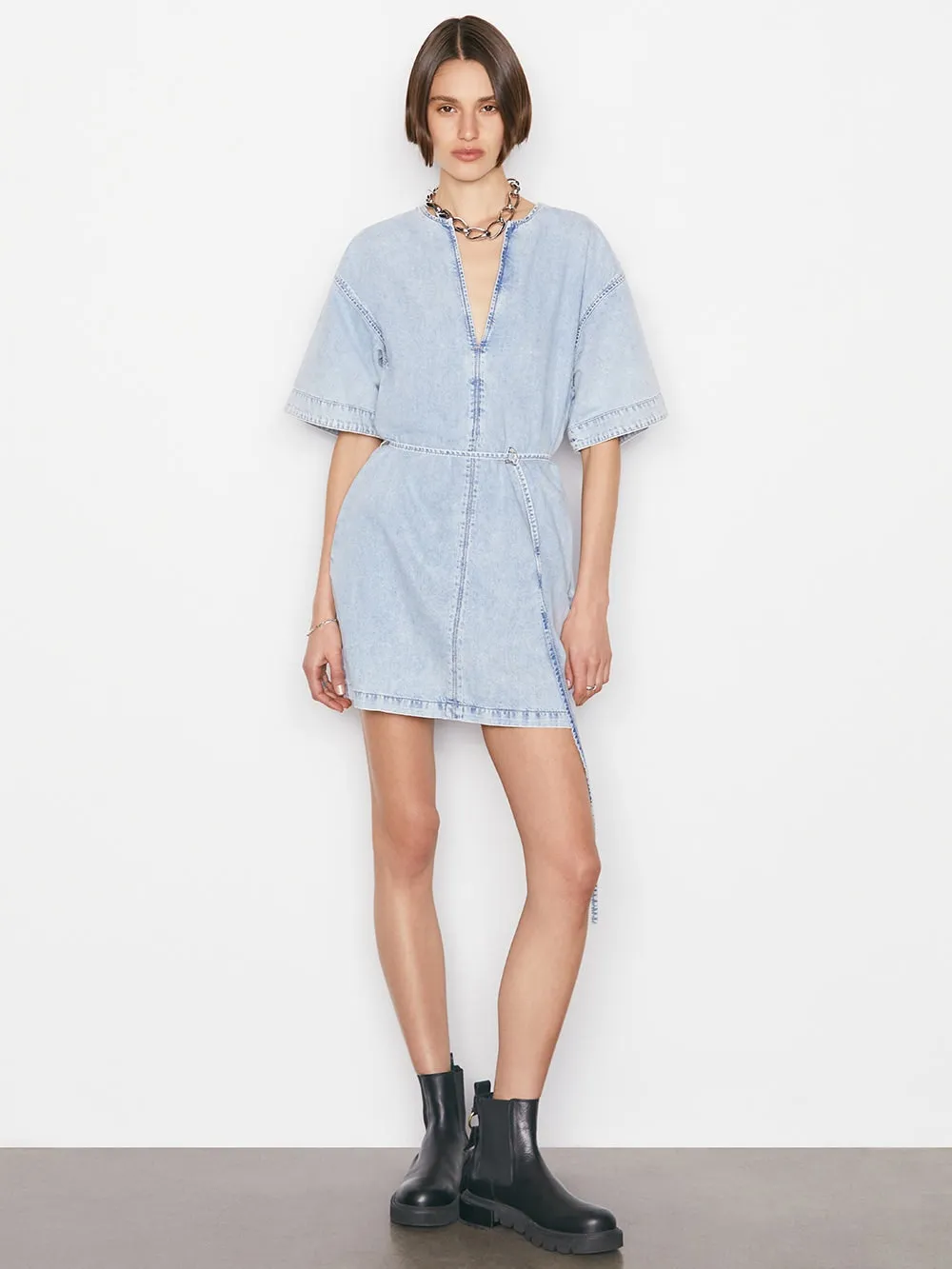 Kaftan Mini Dress