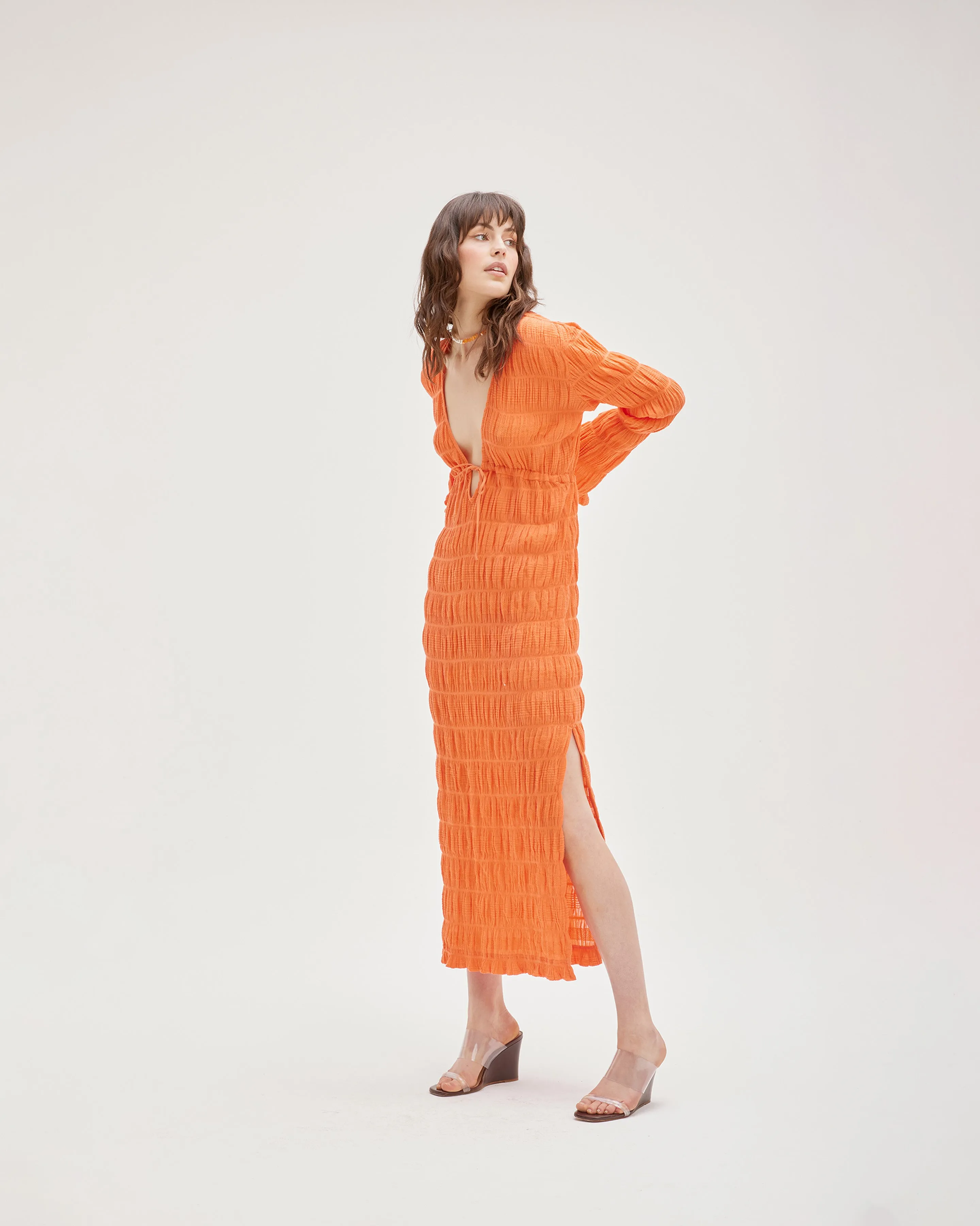 MIRELLA KAFTAN DRESS APEROL