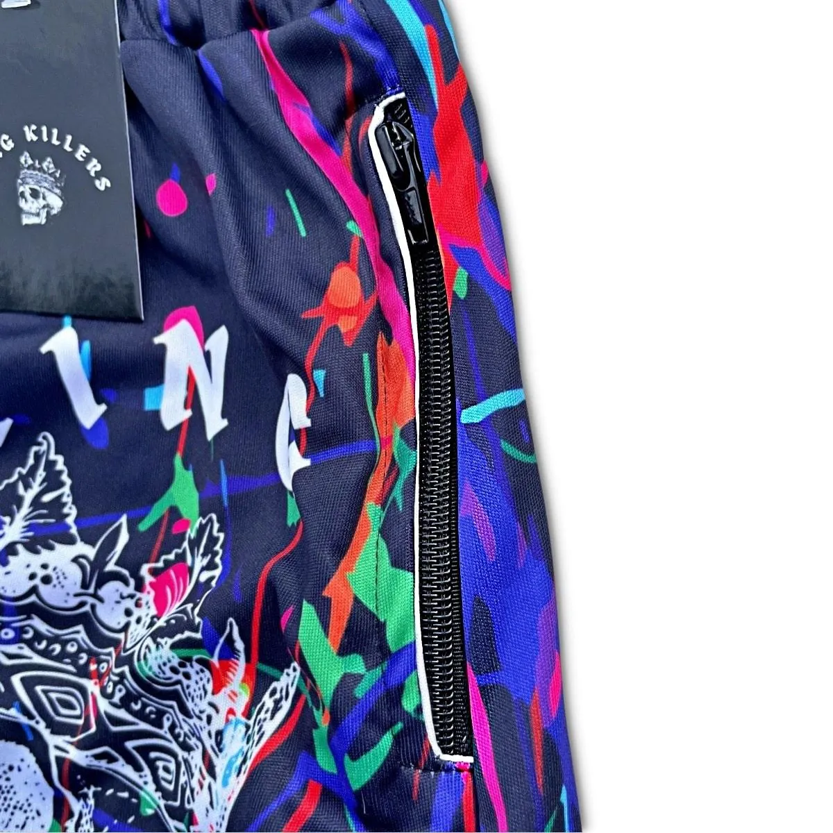 Paint Splatter 2 In 1 Hybrid Shorts
