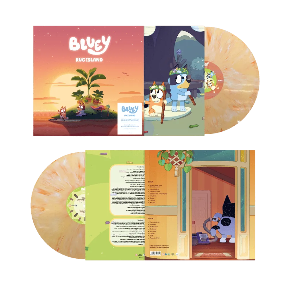Rug Island Vinyl LP (Sunset Orange)