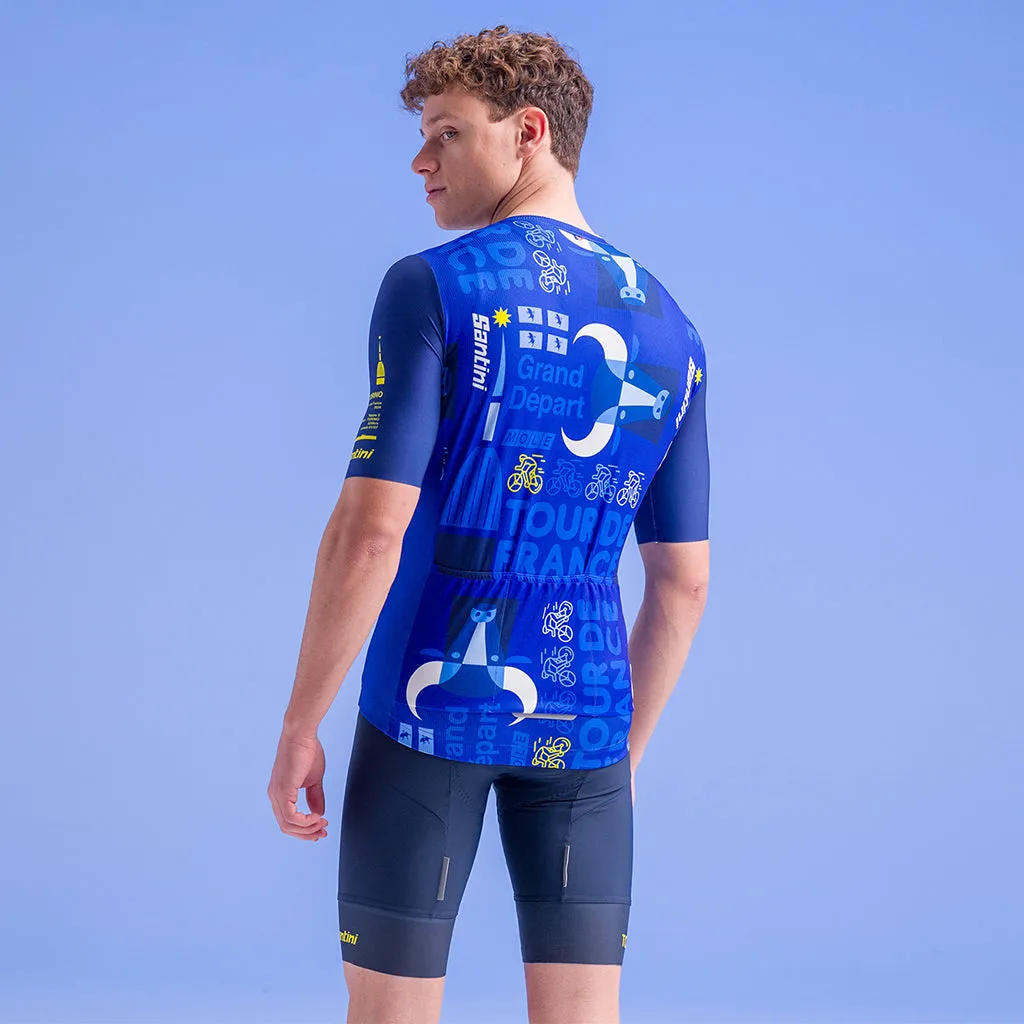 Sanitini Tour De France Torino Jersey - Print