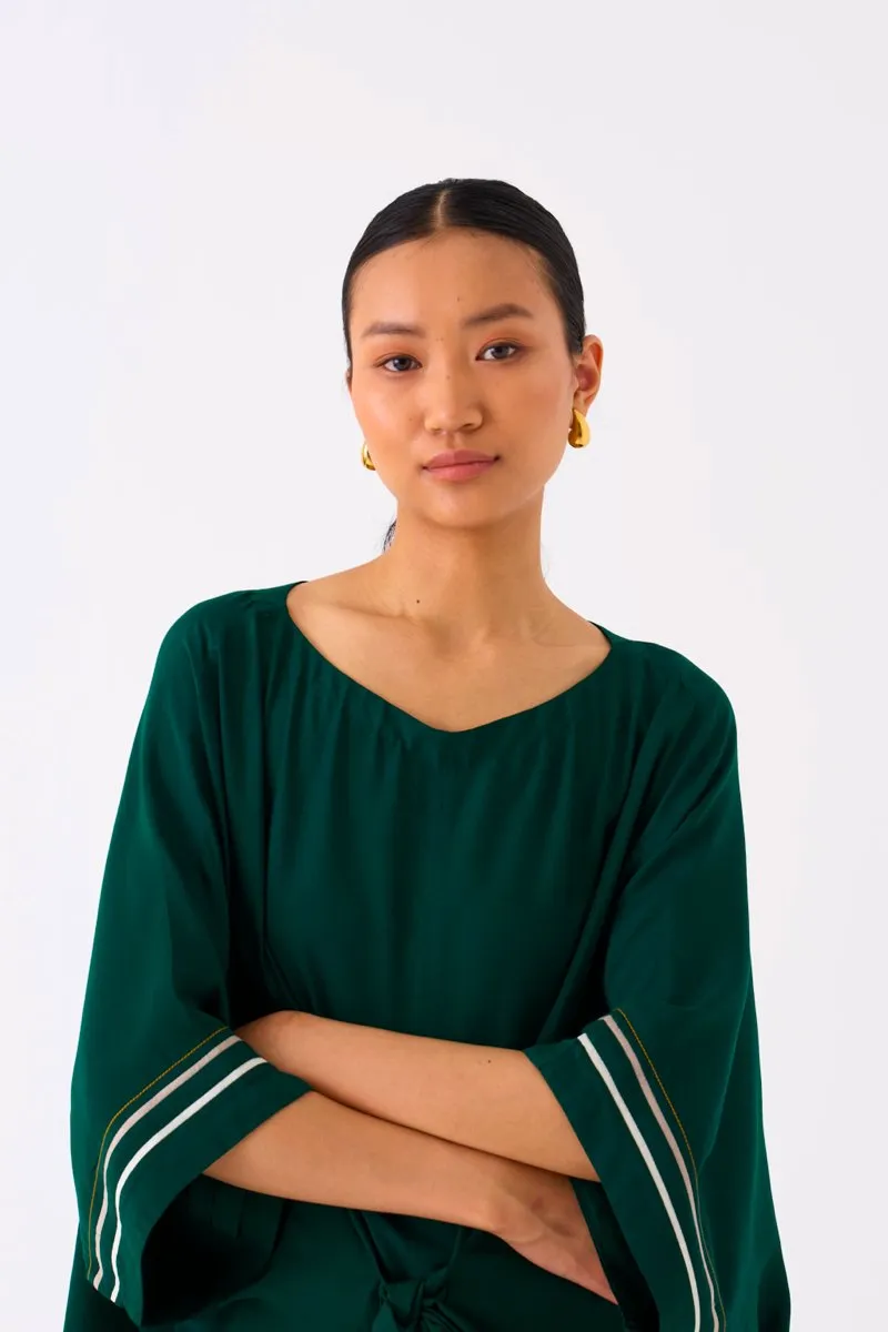 Tie Kaftan Forest Green
