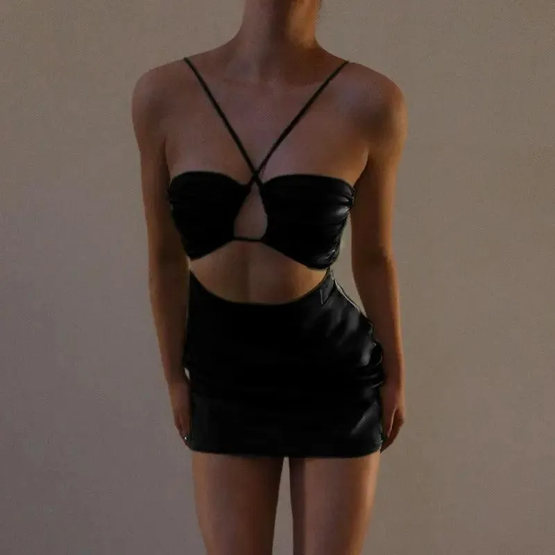 Women's Sling Wrap Top with Open Back
