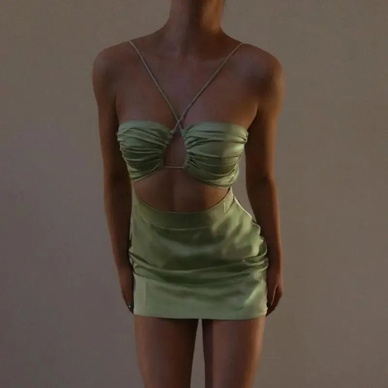 Women's Sling Wrap Top with Open Back
